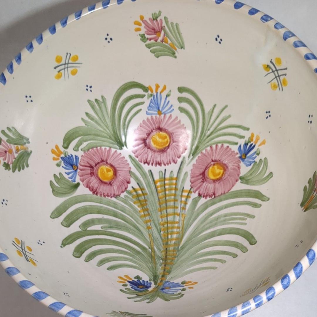 タラベラ TALAVERA スペイン製 大鉢 サービングボウル ヴィンテージ美品