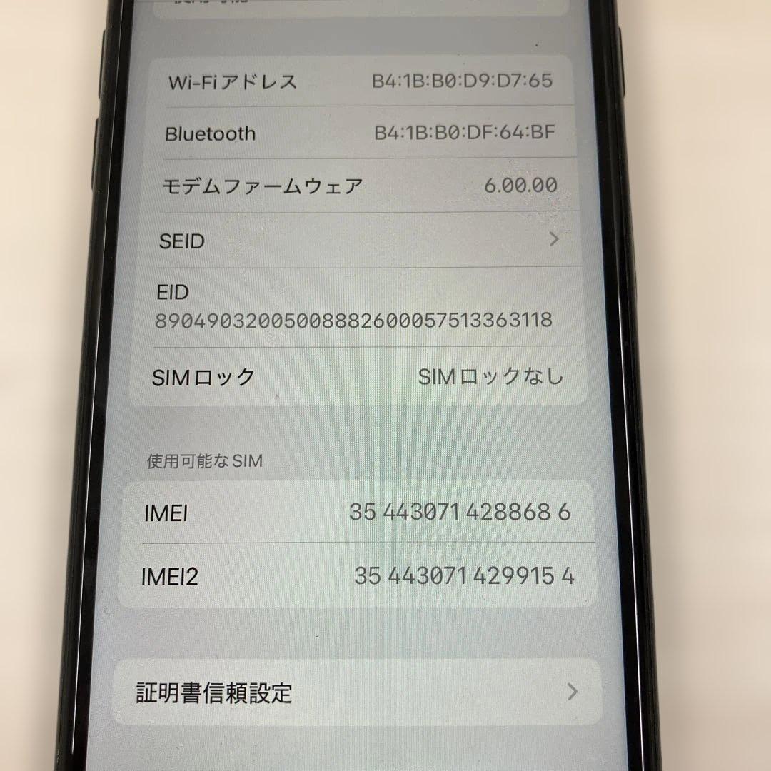 Apple iPhone SE（第2世代）64GB SIMフリー