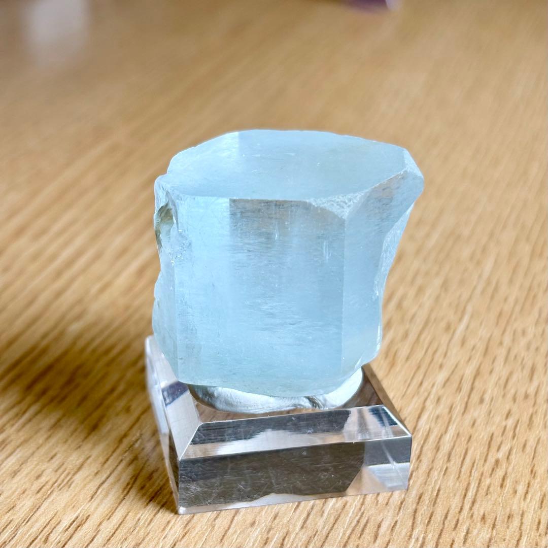 アクアマリン 約43g 原石 結晶 鉱物標本