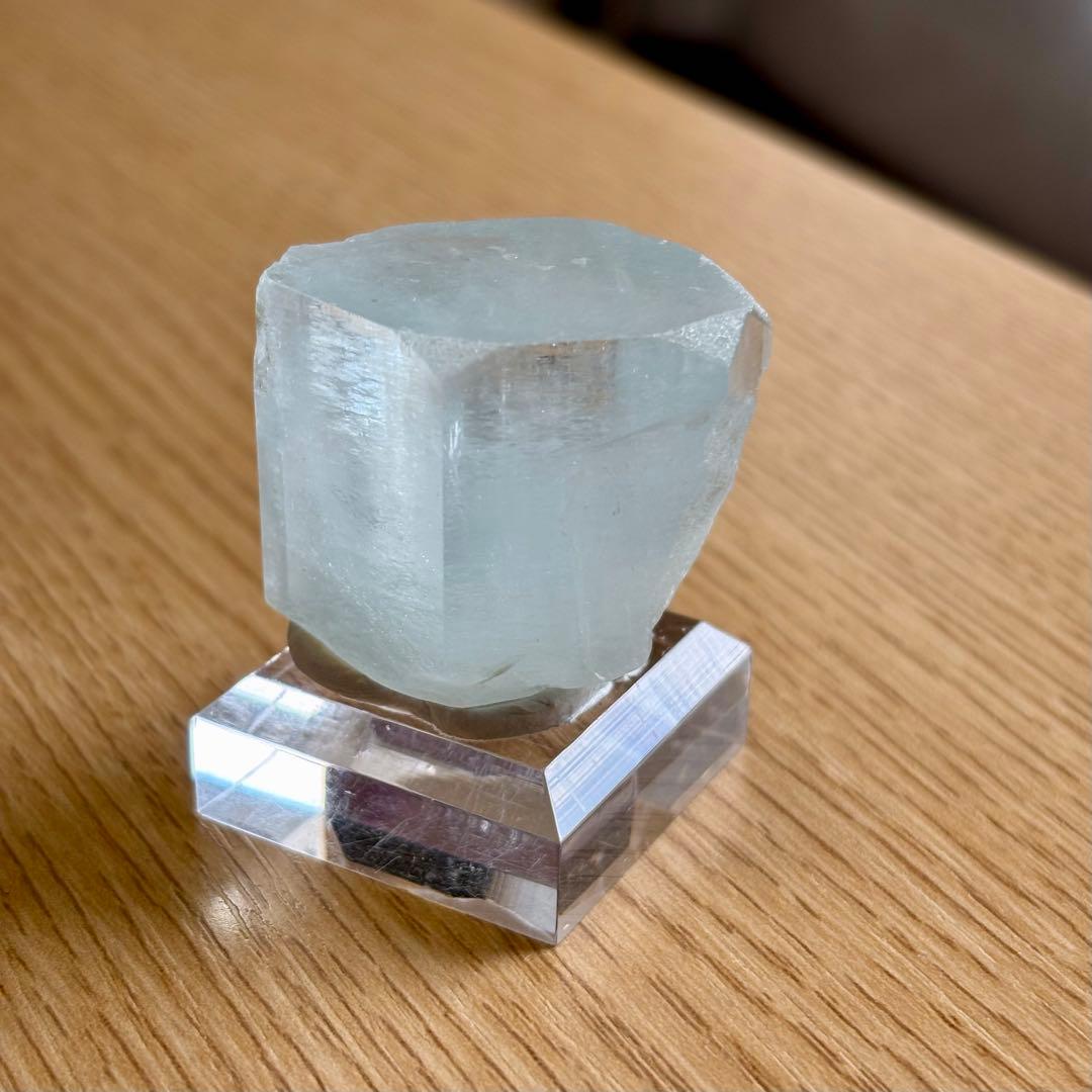 アクアマリン 約43g 原石 結晶 鉱物標本