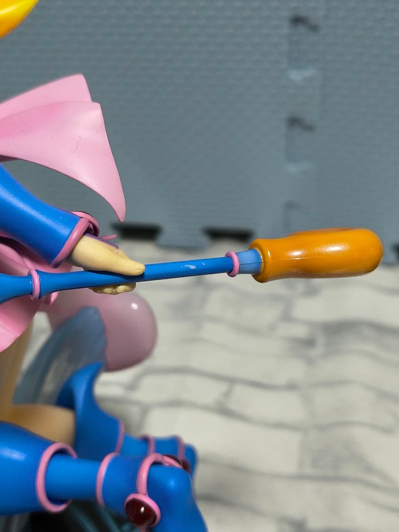 しばまふ様中古ブラックマジシャンガールフィギュアセット