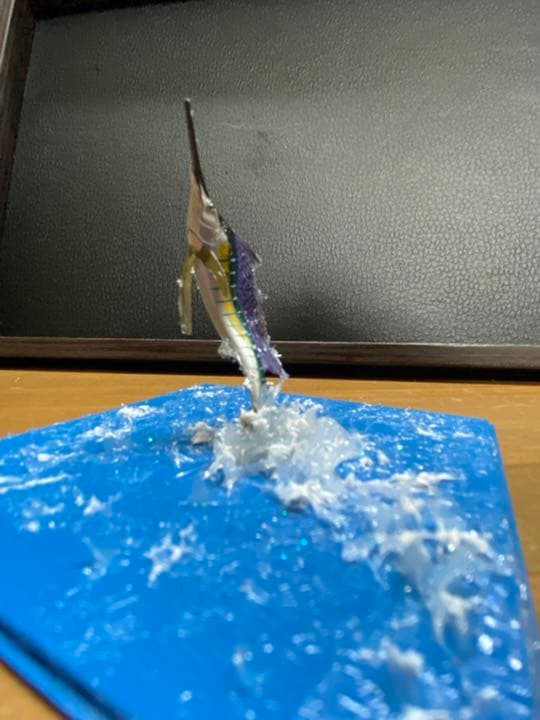 【ハンドメイド】バショウカジキ② ★芭蕉加治木★海 ジオラマ アクアテイルズ