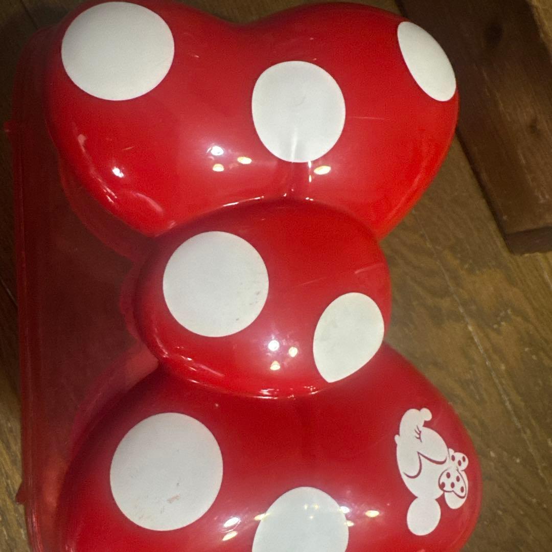 ¥4999ディズニー　ポップコーンバケット　ミニー　リボン