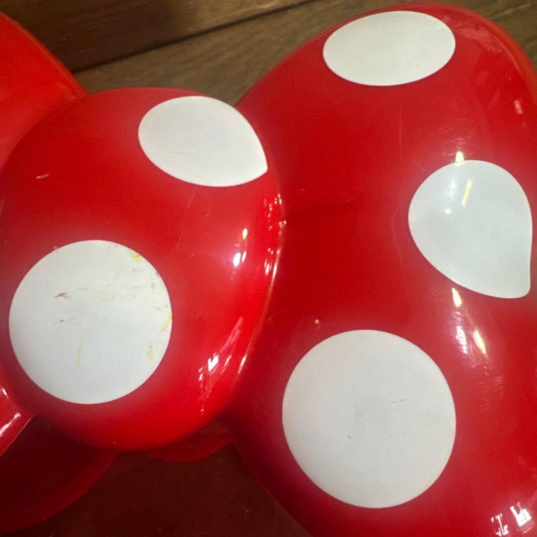 ¥4999ディズニー　ポップコーンバケット　ミニー　リボン