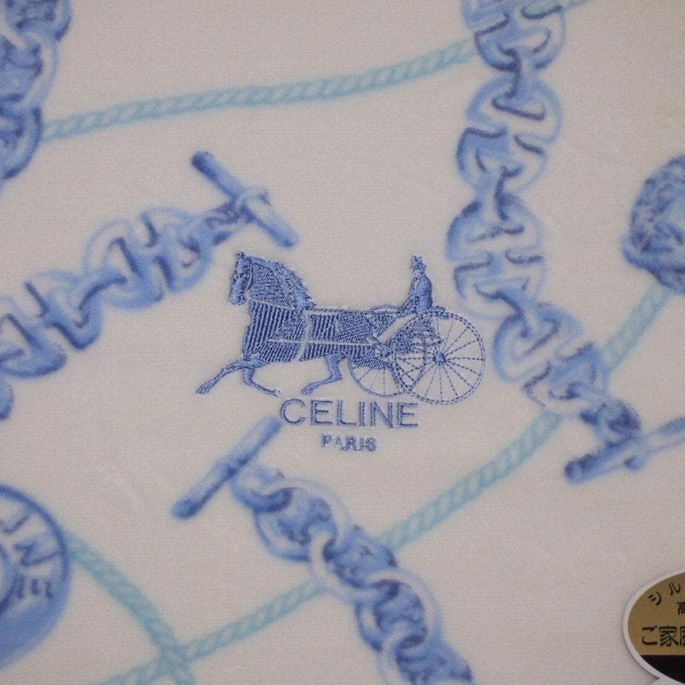 CELINE セリーヌ 綿毛布 高級シール織り 140×200cm
