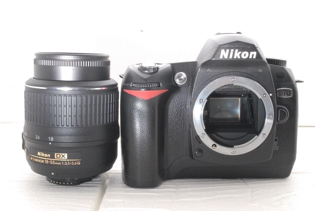 最終訳あり価格❤️Nikon D70 レンズセット付属品多数 現状品 スマホ転送
