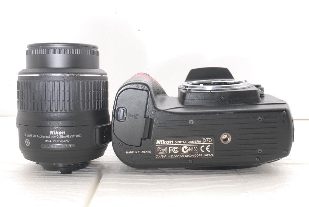 最終訳あり価格❤️Nikon D70 レンズセット付属品多数 現状品 スマホ転送