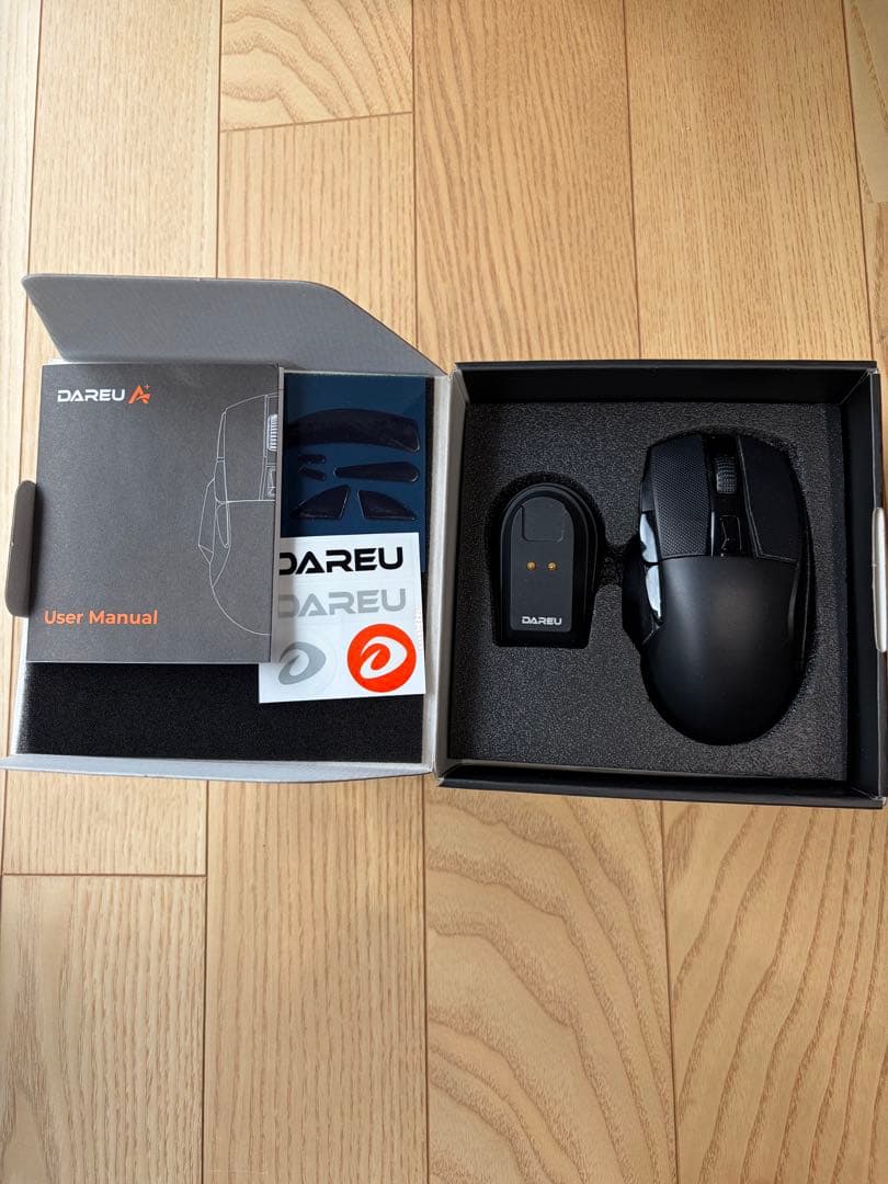 DAREU A955 ワイヤレスマウス ブラック