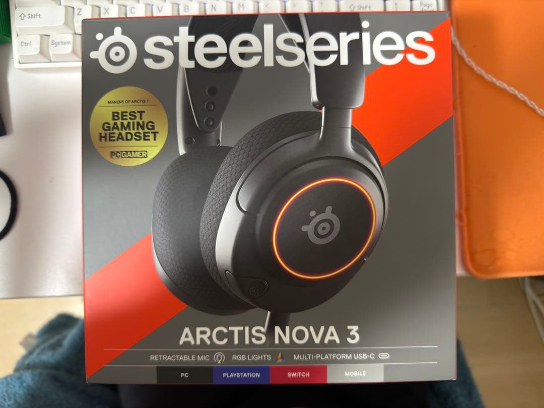 SteelSeries Arctis Nova 3 ゲーミングヘッドセット