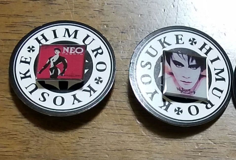 専用 氷室京介 ピンズ　7個
