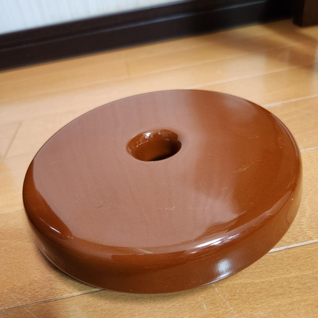 【超美品♪希少品】久松窯 ３号 切立 ガラス蓋 重し付　寸胴型 漬物容器