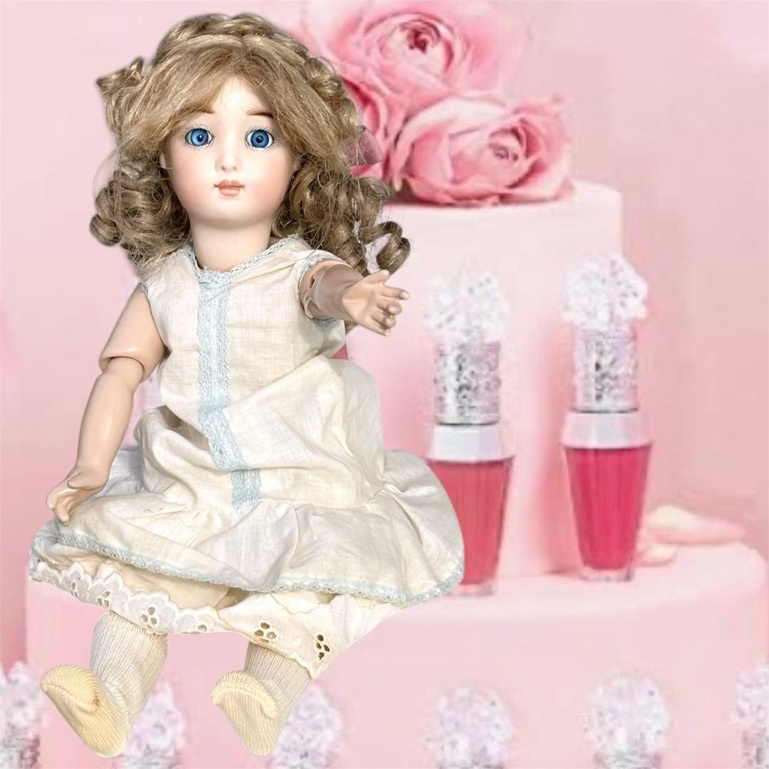 ビスクドール アリスティード マルセラン アロポー リプロ ドレス ボネ リボン