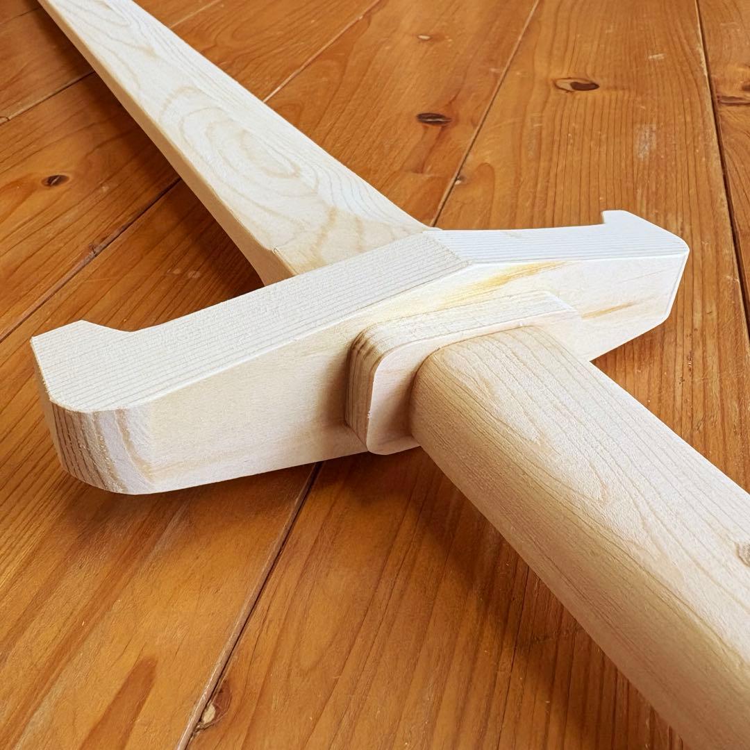 勇者の練習用木剣　(木剣　剣　木刀　wood sword )