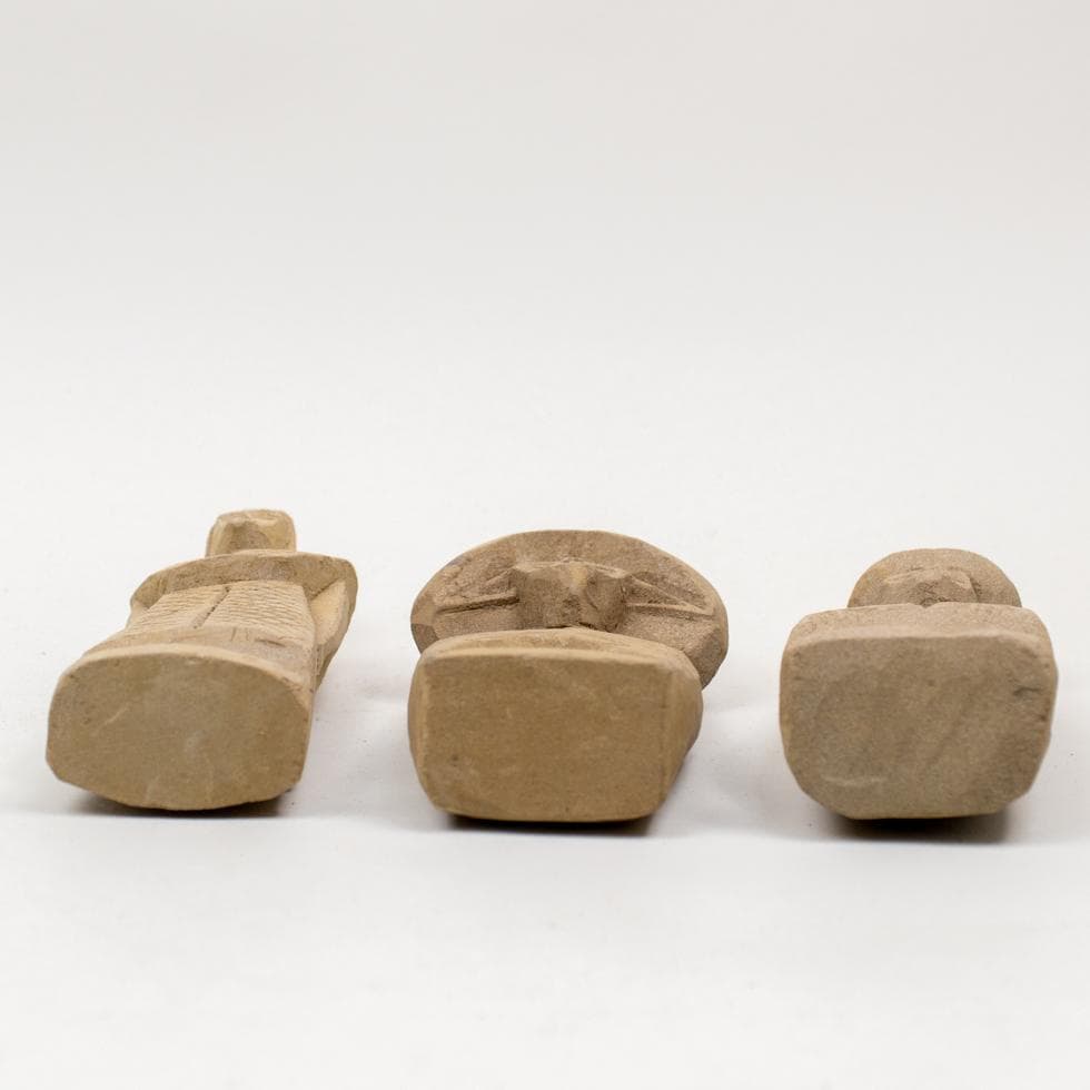 チリ チロエ島 神話の石像など 11点 トラウコ ピンコヤ インブンチェ