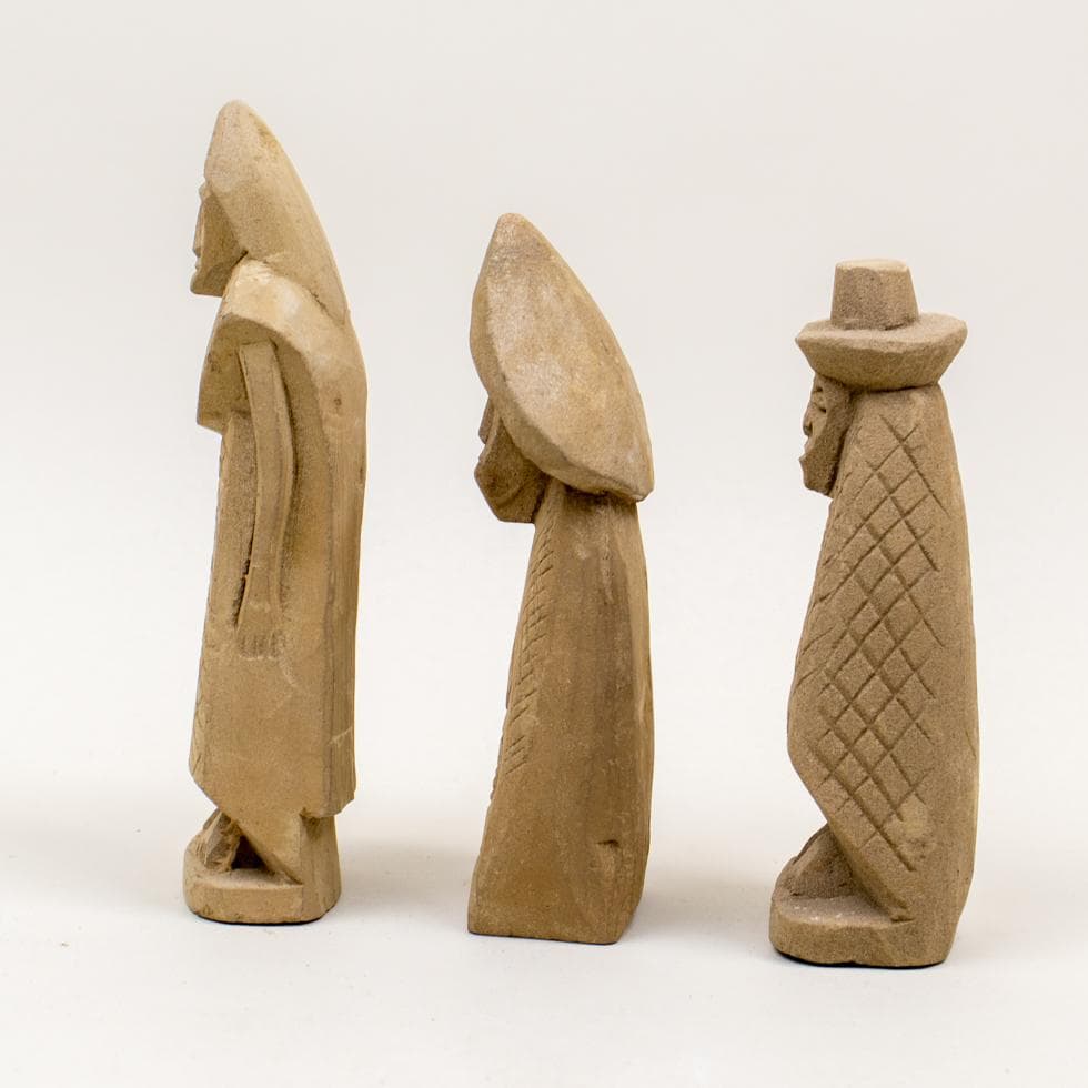 チリ チロエ島 神話の石像など 11点 トラウコ ピンコヤ インブンチェ