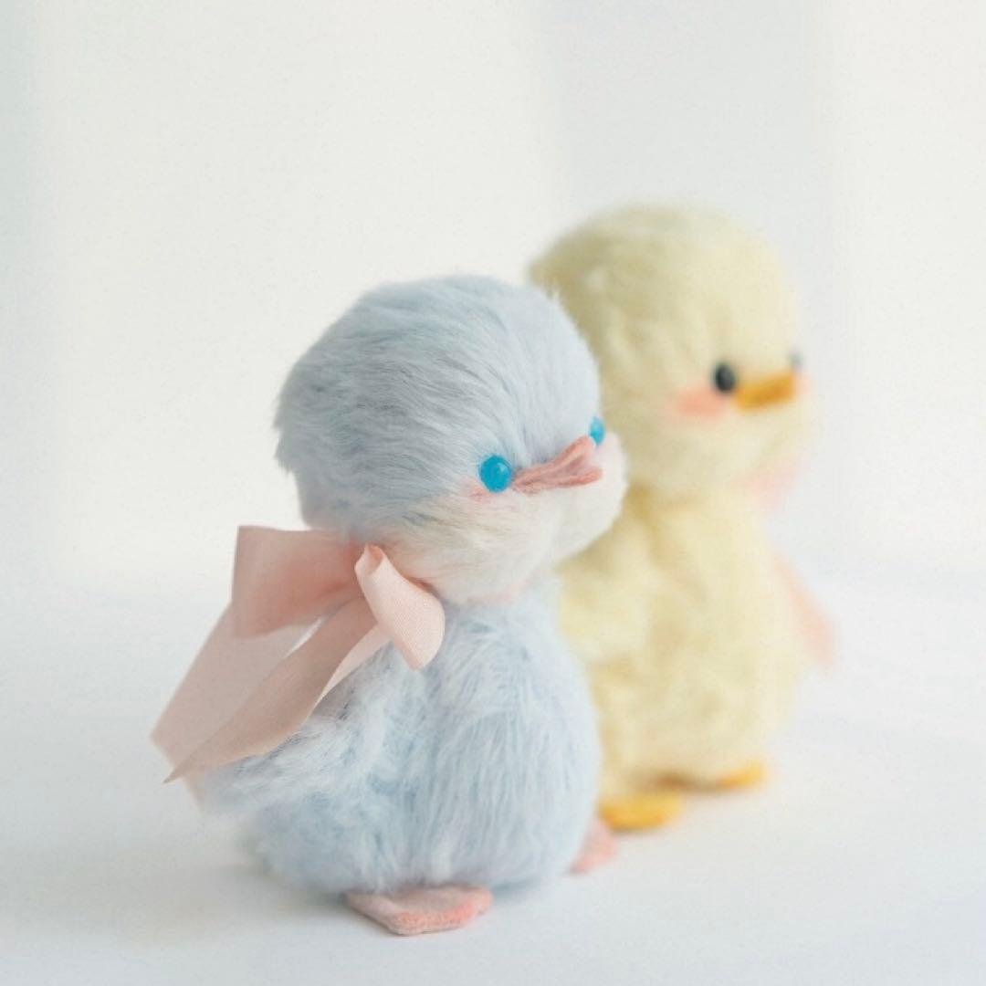 パステルカラーのベイビーアヒル アーティストベア 海外作家様 ハンドメイド 鴨