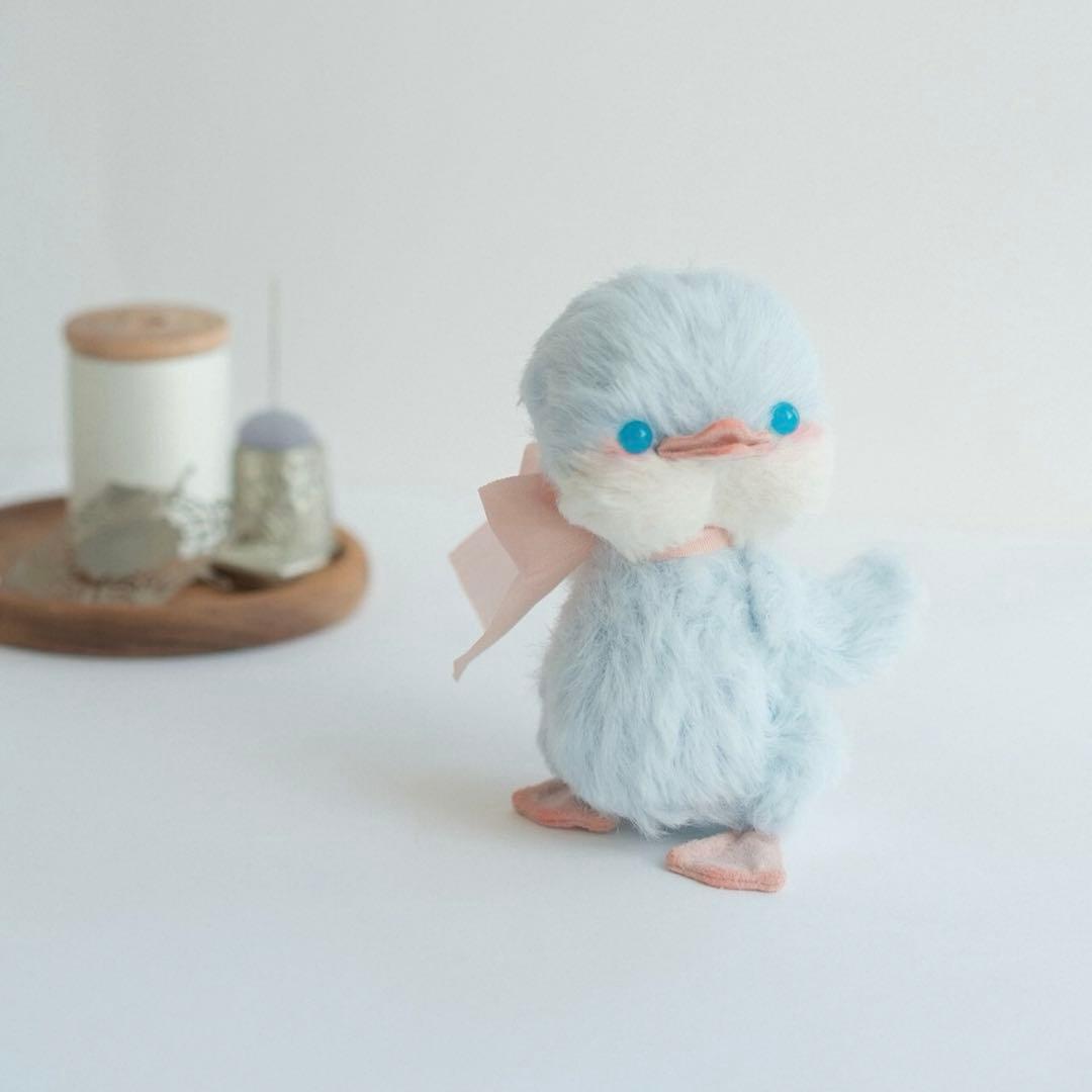 パステルカラーのベイビーアヒル アーティストベア 海外作家様 ハンドメイド 鴨
