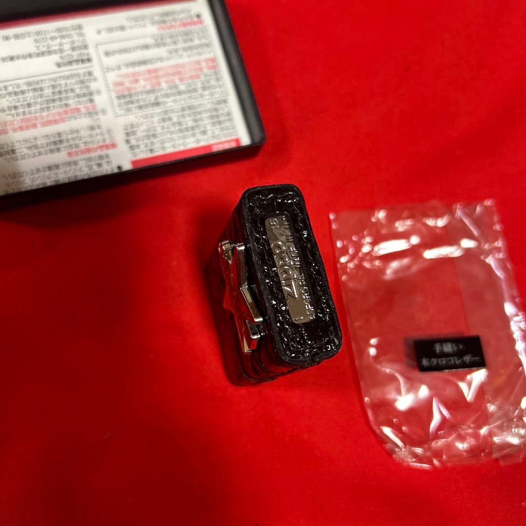 革巻zippo クリームソーダ　ドライボーンズ　矢沢永吉　ザ・マックショウ