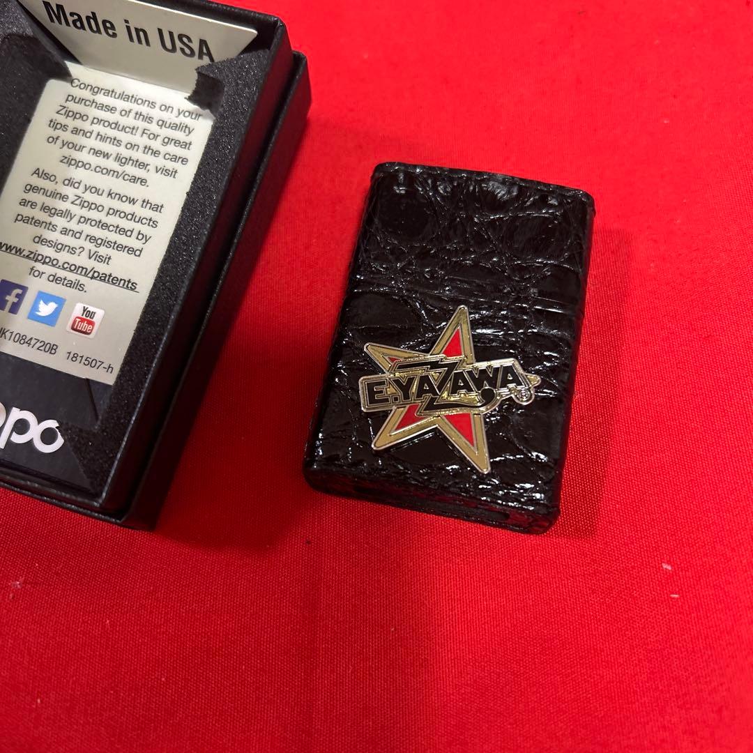 革巻zippo クリームソーダ　ドライボーンズ　矢沢永吉　ザ・マックショウ
