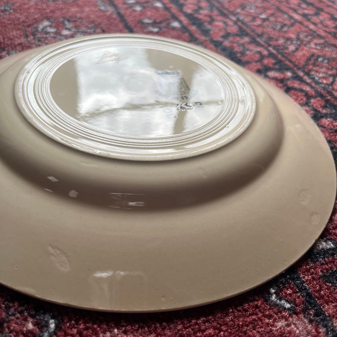 フランスアンティーク　サンタマン　平皿2枚セット