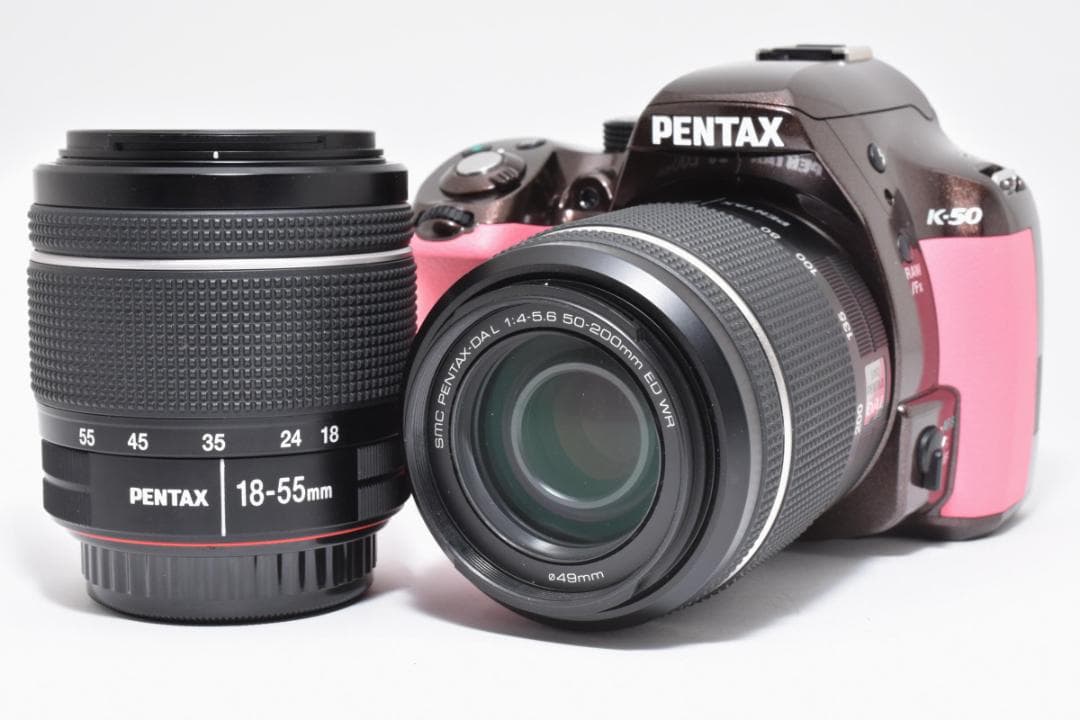 ■ S数999回 ■ PENTAX K-50 オーダーカラー ダブルズームキット