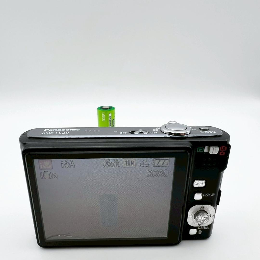 【完動品】Panasonic LUMIX DMC-FS20 コンデジ 動作確認済