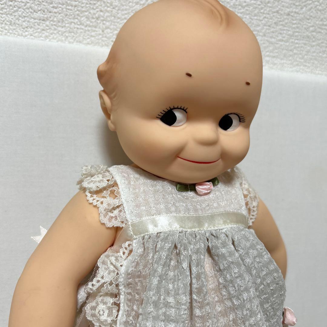 アンティーク　希少　キューピードール　人形　美品