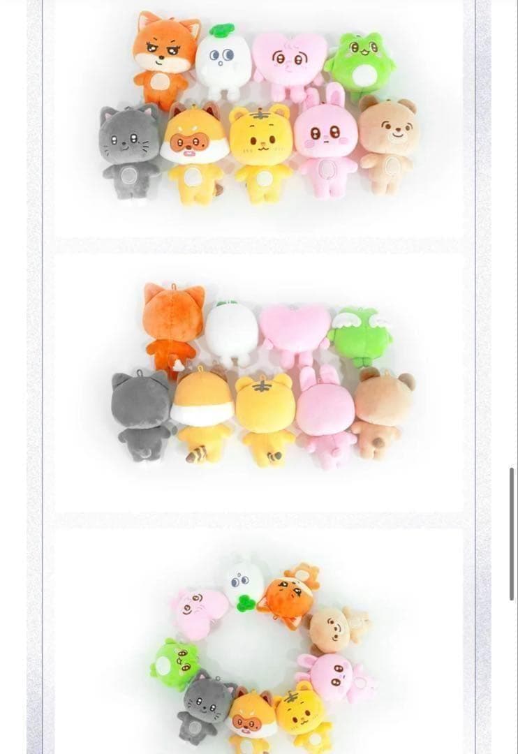 AHOF ポップアップ 10cmドールキーリング ハン