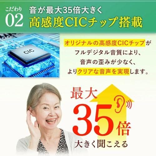 集音器 1個片耳用 [ 高齢者 充電式 ワイヤレス 耳掛けタイプ 耳掛け式 軽量