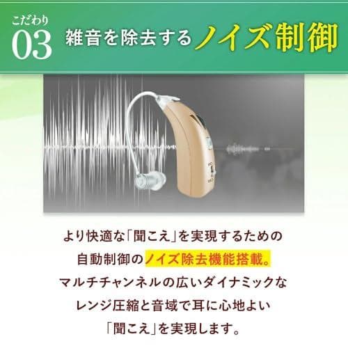集音器 1個片耳用 [ 高齢者 充電式 ワイヤレス 耳掛けタイプ 耳掛け式 軽量