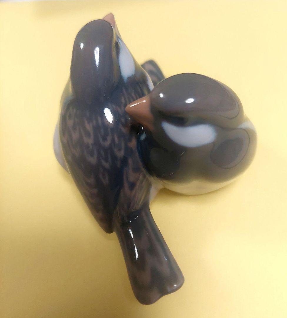 お値下げ【  ロイヤルコペンハーゲン】雀　置物　鳥