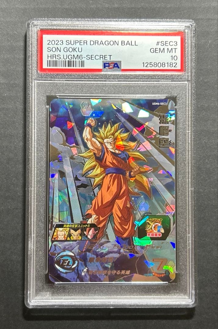 スーパードラゴンボールヒーローズ　ugm6-sec3 pas10