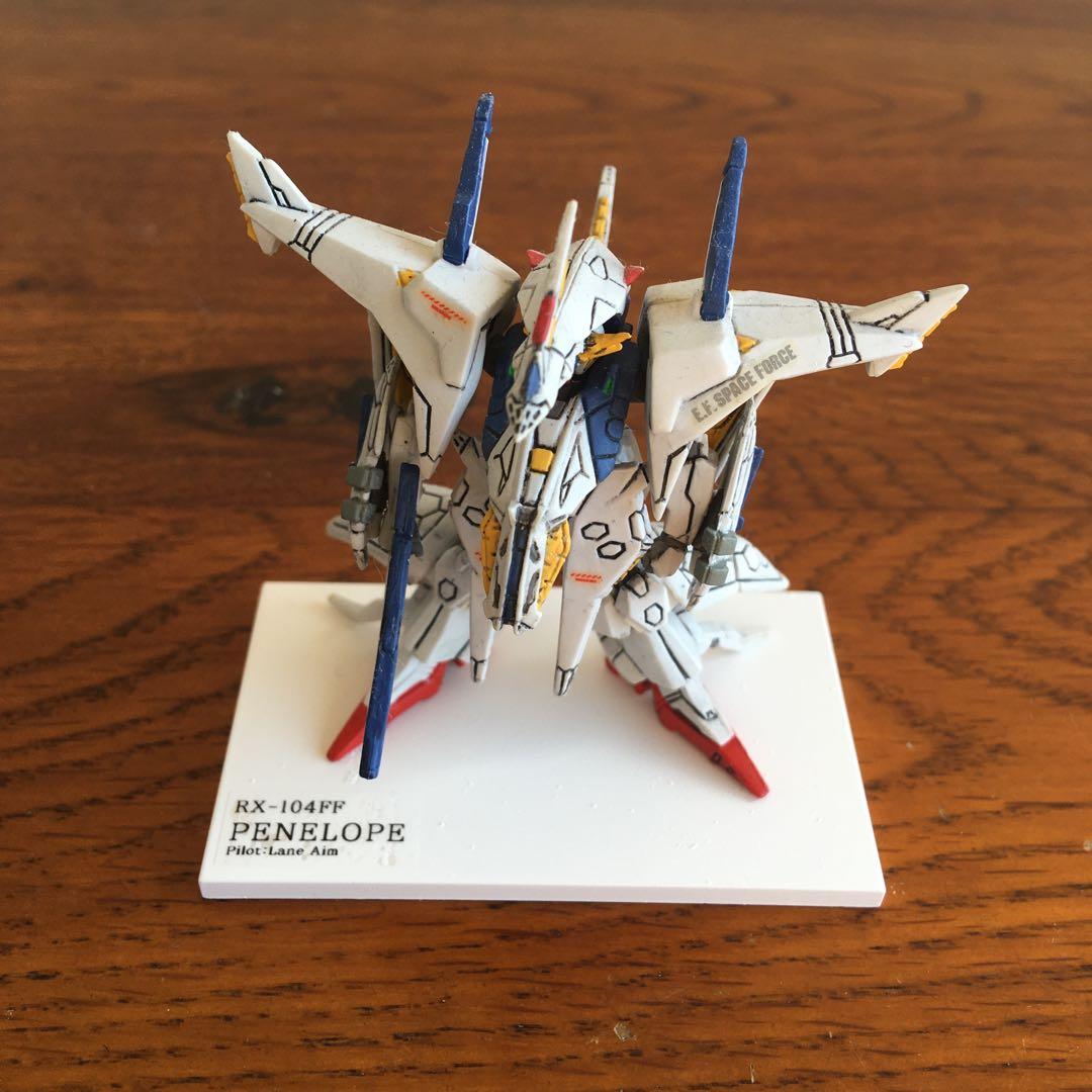 ガンコレ塗装済み完成品　クスィーガンダム&ペーネロペー　2体　閃光のハサウェイ