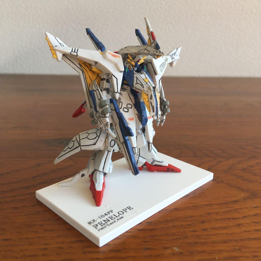 ガンコレ塗装済み完成品　クスィーガンダム&ペーネロペー　2体　閃光のハサウェイ