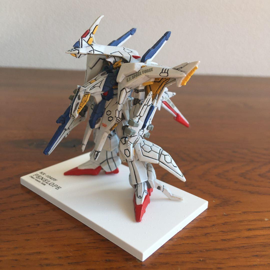 ガンコレ塗装済み完成品　クスィーガンダム&ペーネロペー　2体　閃光のハサウェイ