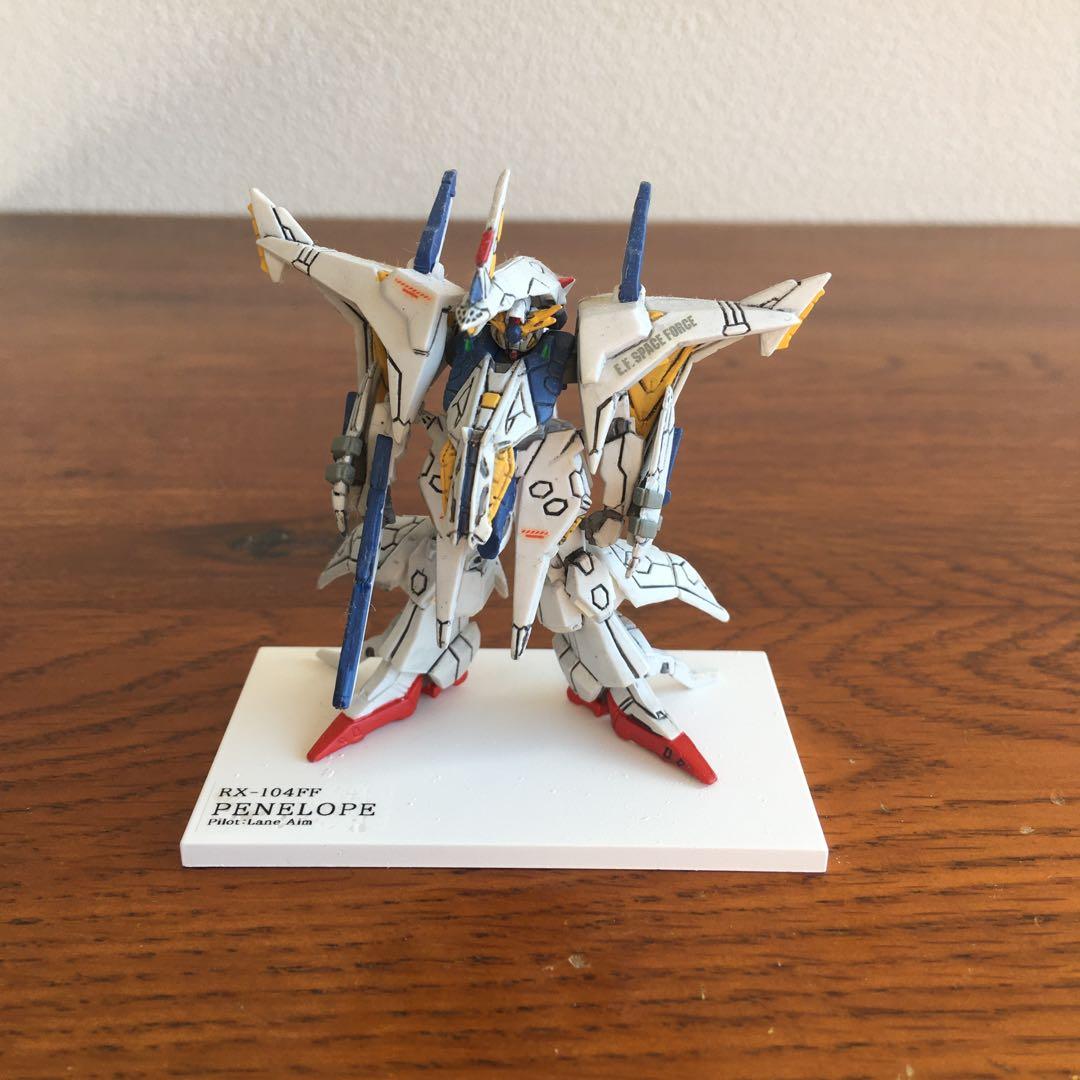 ガンコレ塗装済み完成品　クスィーガンダム&ペーネロペー　2体　閃光のハサウェイ