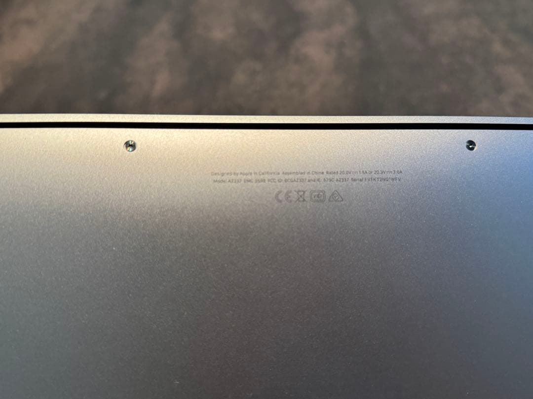 Apple MacBook Pro 13インチ スペースグレー：ジャンク品
