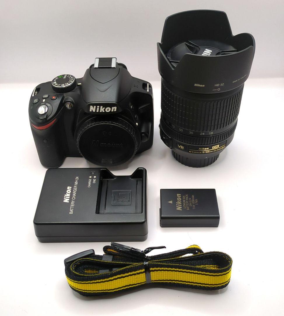 Nikon D3200 AF-S18-105レンズセット 一眼レフカメラ