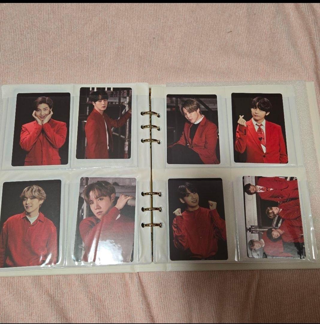 BTS フォトバインダー　チュソク　ミニフォトカード