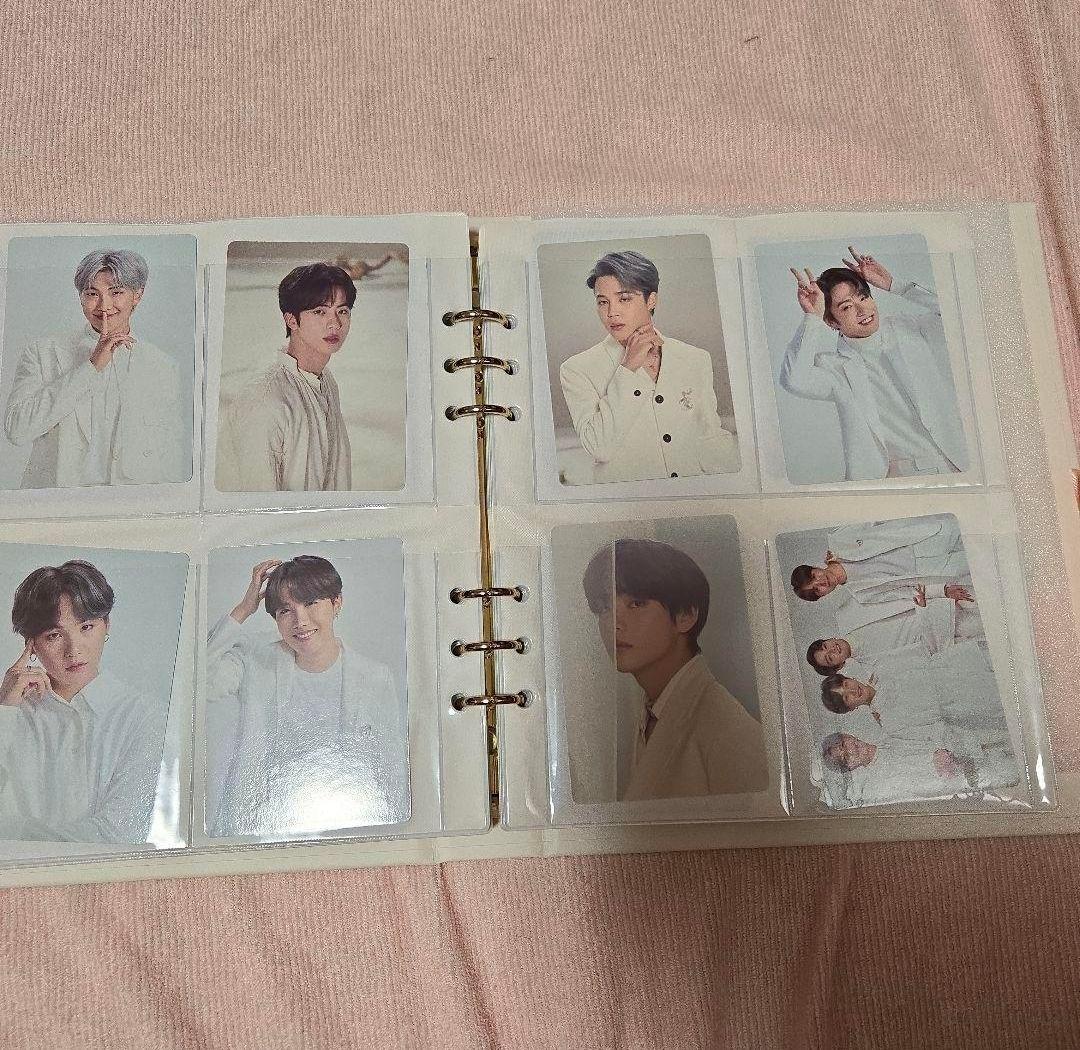 BTS フォトバインダー　チュソク　ミニフォトカード
