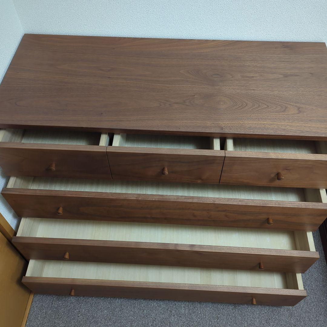 無垢家具 旭川家具 山室家具製作所 プロト No.801 チェスト 4段
