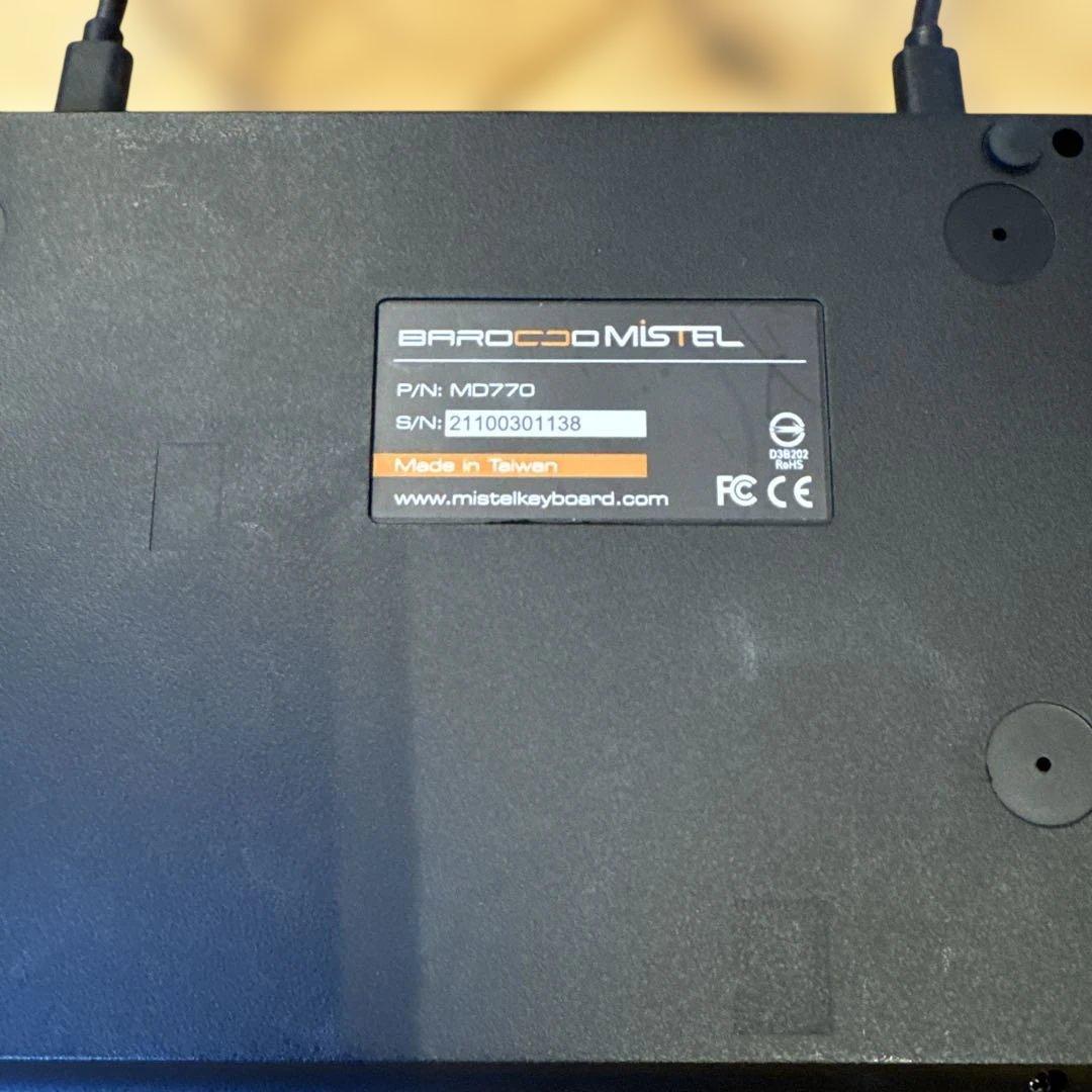 MISTEL MD770 USB分割型キーボード