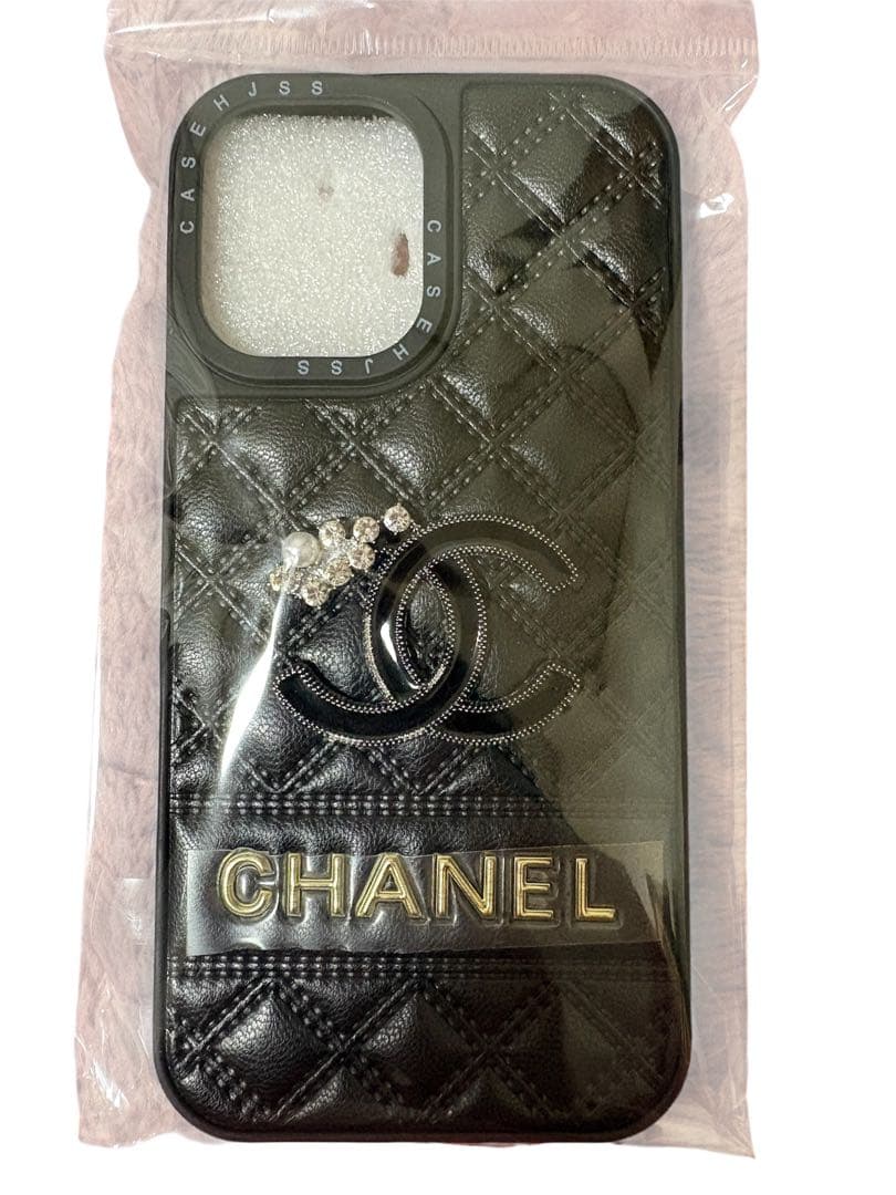 iPhoneケース ブラック