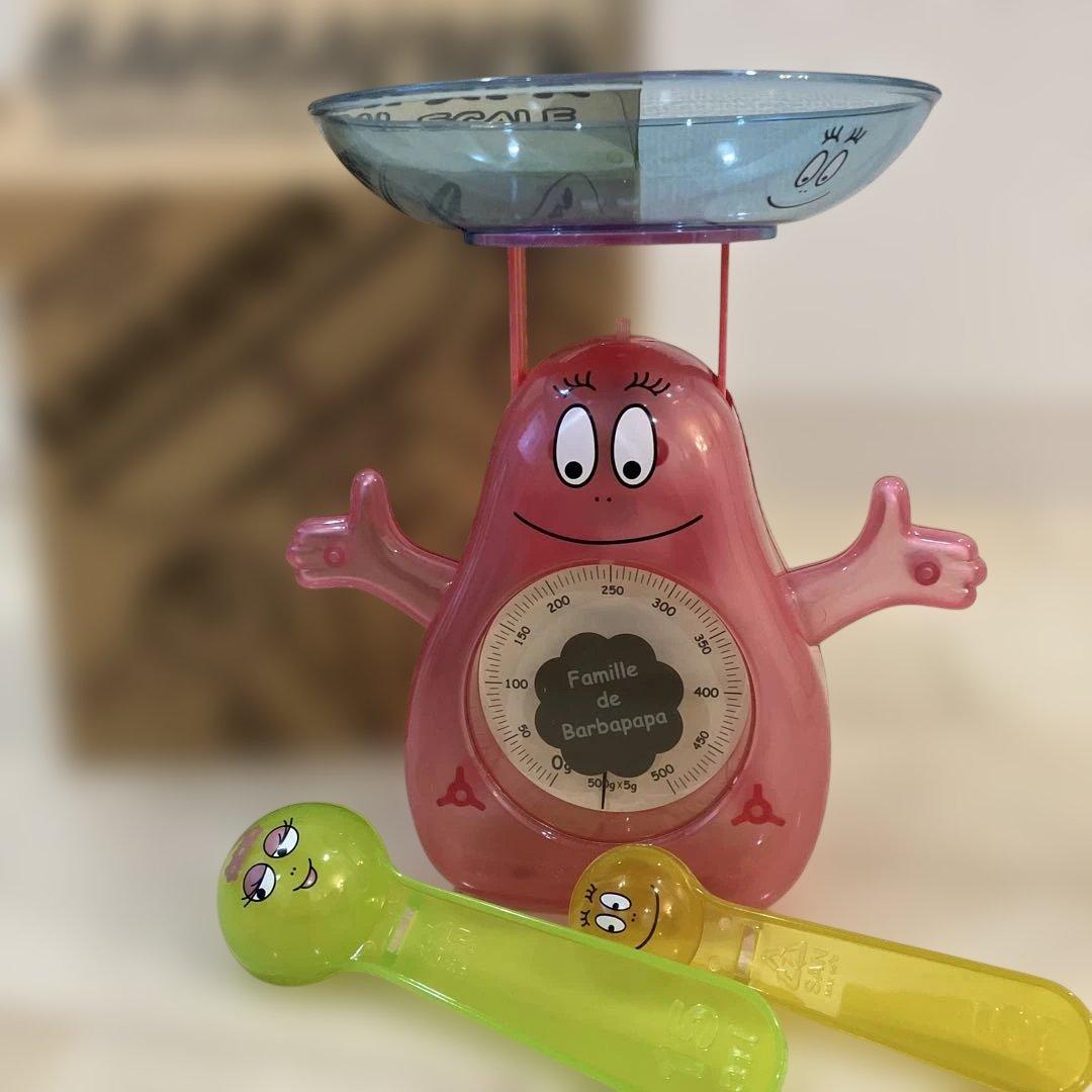 Famille de Barbapapa クッキングスケール