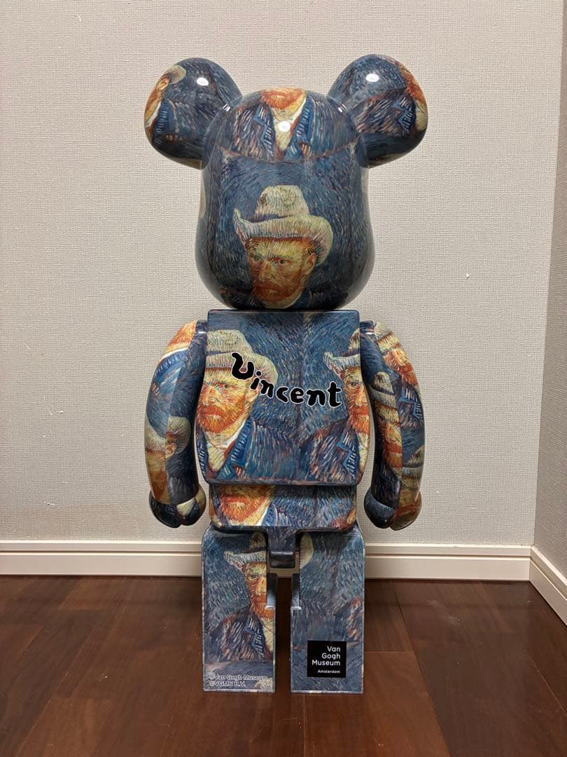 ベアブリック ヴァン・ゴッホ 「灰色のフェルト帽の自画像」