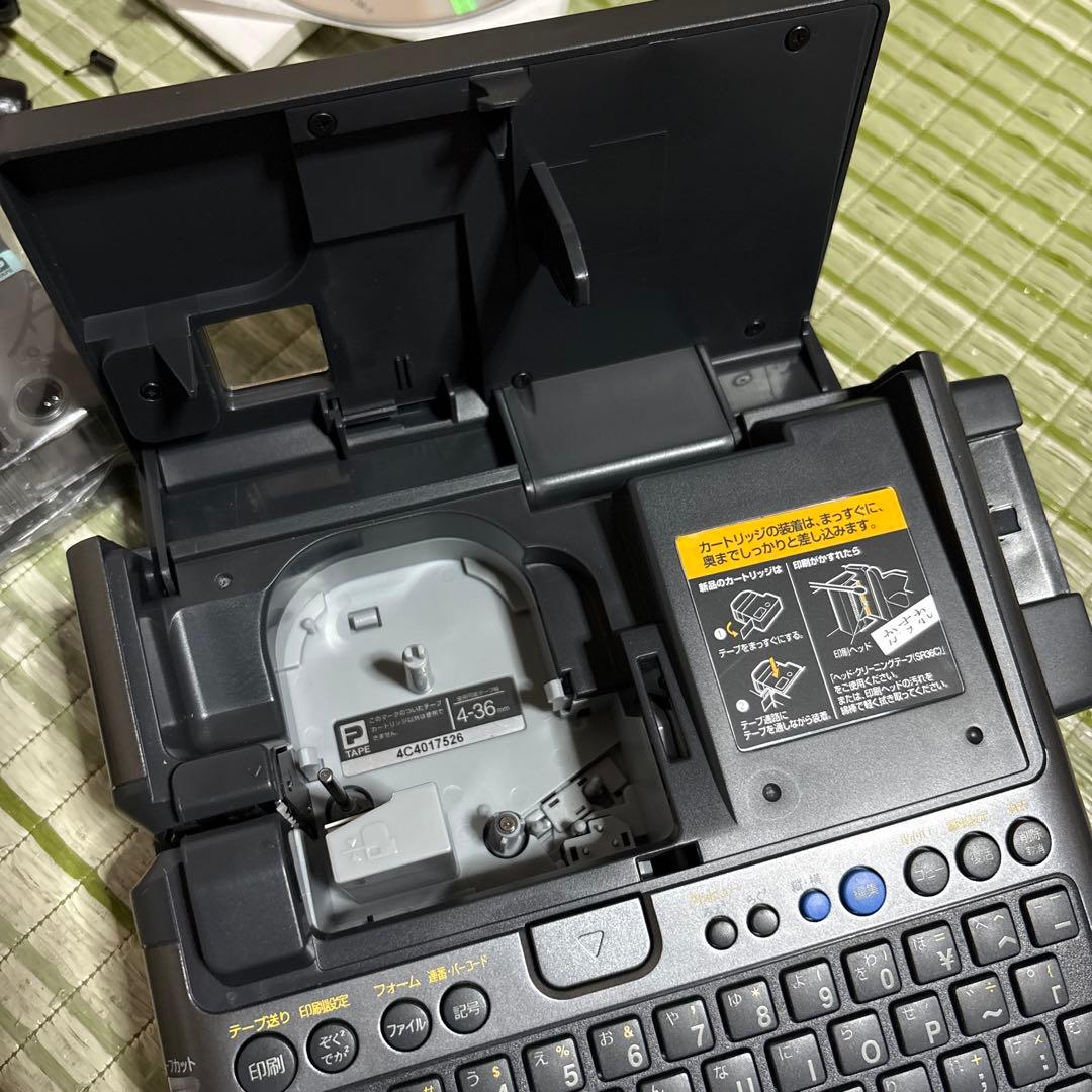 KING JIM テプラ プロ SR920 ラベルライター カートリッジ　シール