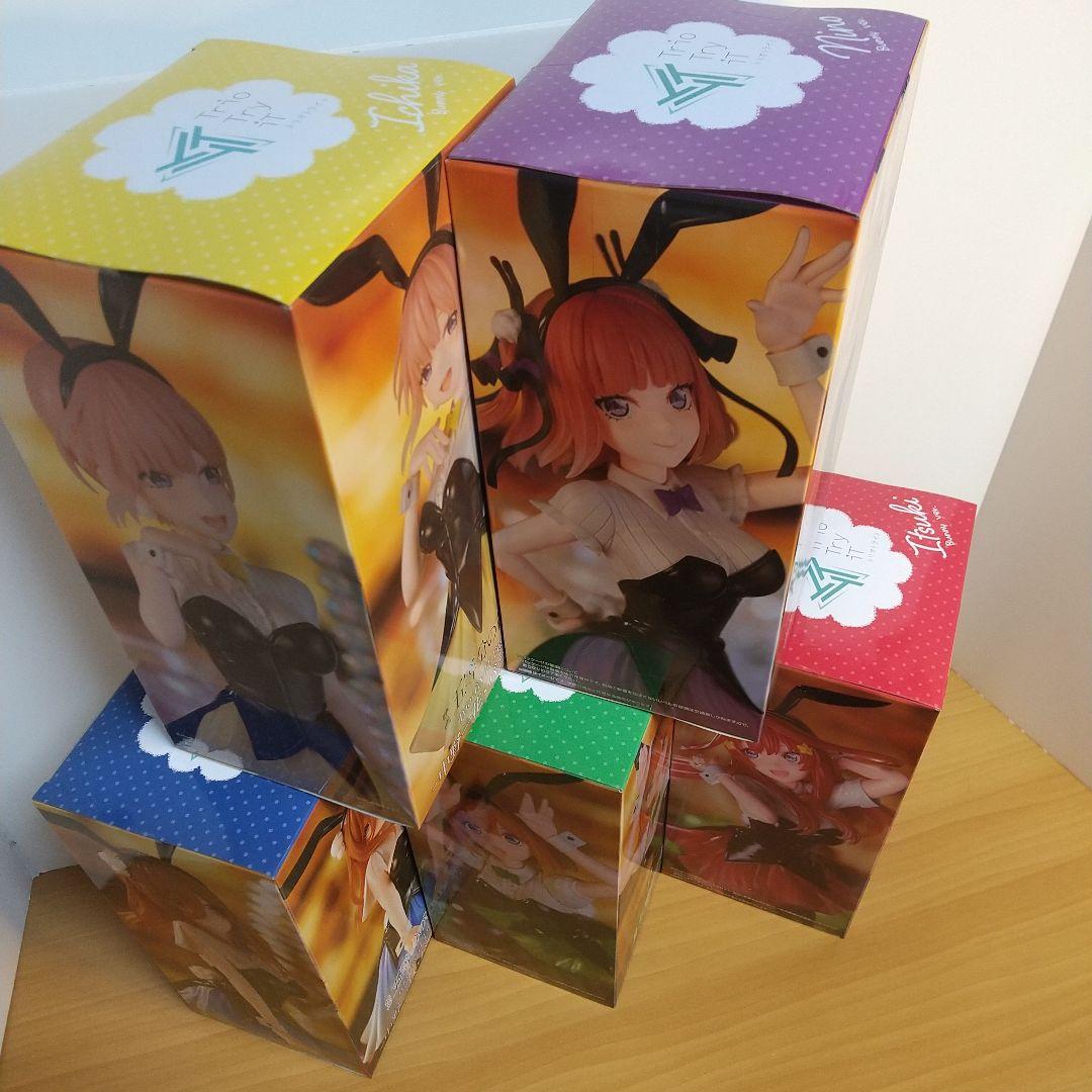 五等分の花嫁 Trio-Try-iT バニー 中野一花/ニ乃/三玖/四葉/五月