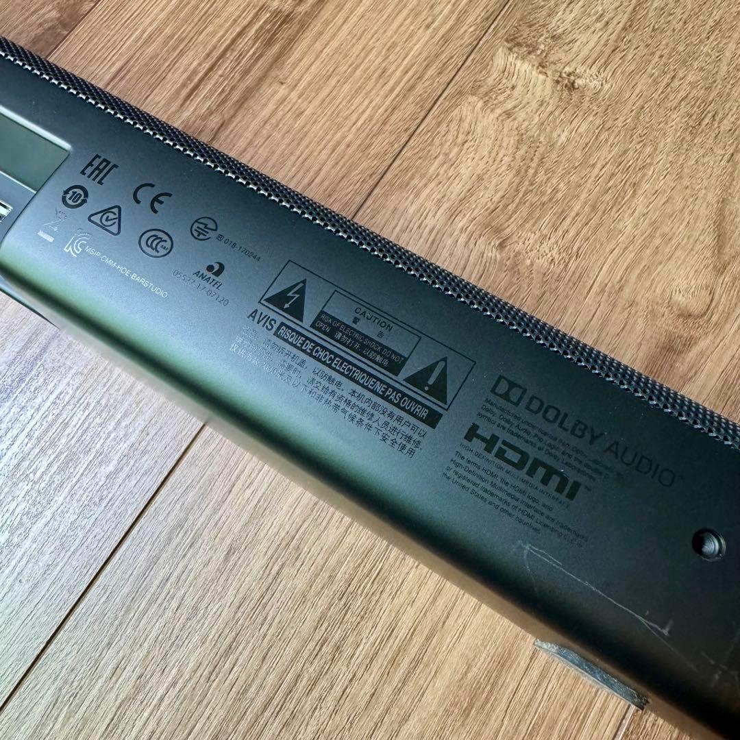 JBL BAR STUDIO サウンドバー 外箱、一部付属品なし