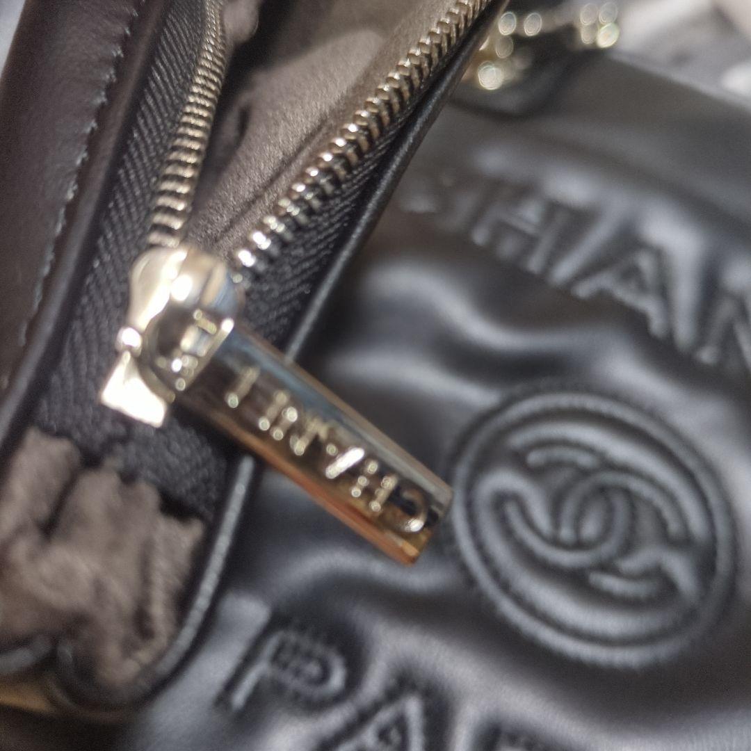 CHANEL ブラックレザー ショルダーバッグ値下げ不可