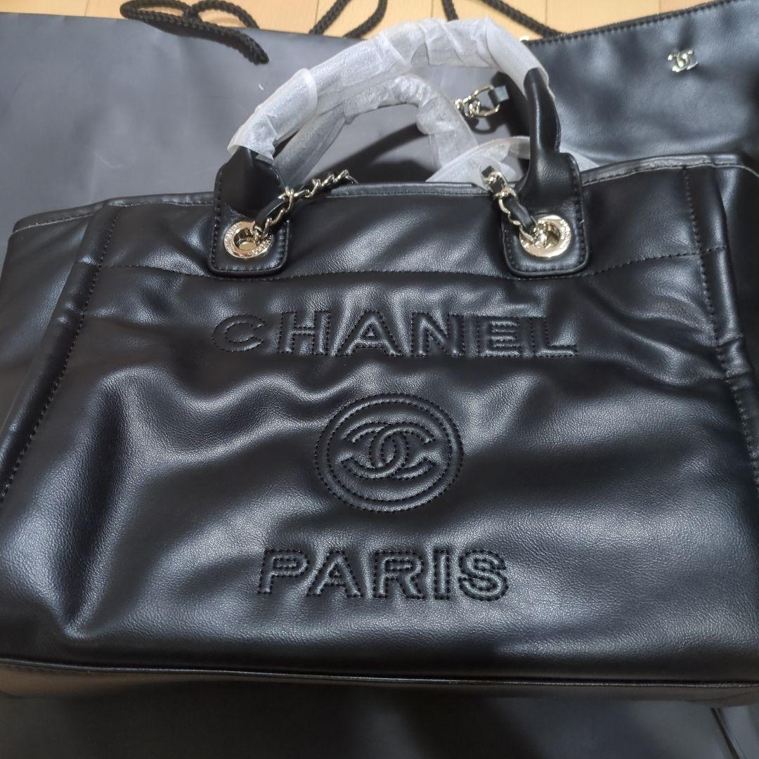 CHANEL ブラックレザー ショルダーバッグ値下げ不可